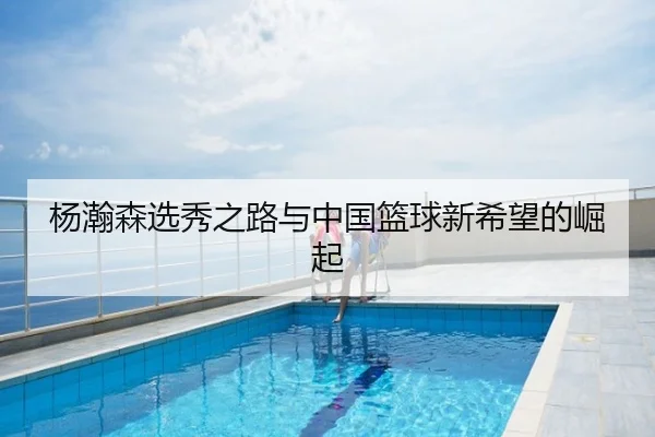 杨瀚森选秀之路与中国篮球新希望的崛起